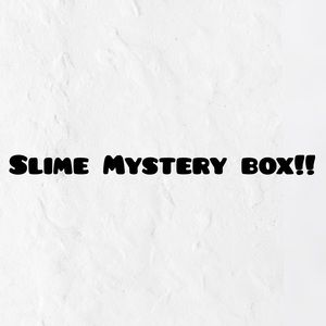 Amazing Slime Mystery Box